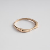 PLAFU/minamo thin pinky ring